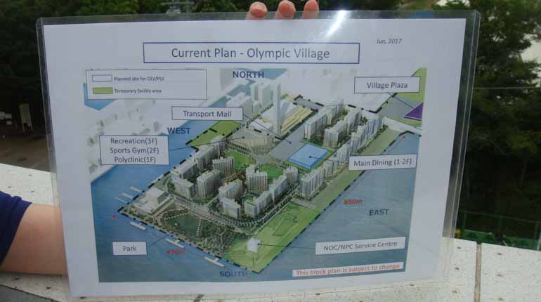 Så ska OS-byn i Tokyo se ut 2020. Foto: SOK
