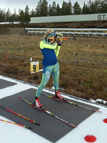 Mona Brorsson siktar in sig på träningsläger i Idre. FOTO: SOK / Jesper Sjökvist