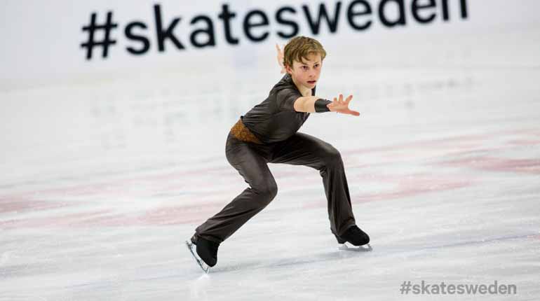 Nikolaj Majorov, konståkning. Foto: #Skatesweden